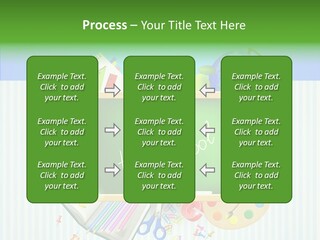 Alphabet Education Green PowerPoint Template