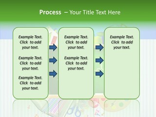 Alphabet Education Green PowerPoint Template