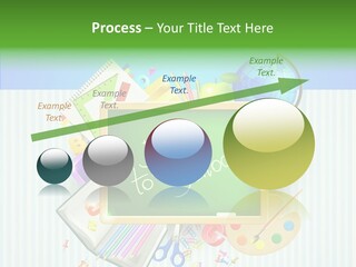 Alphabet Education Green PowerPoint Template