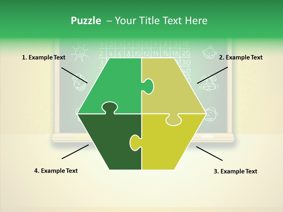Isolated Mesh Educate PowerPoint Template