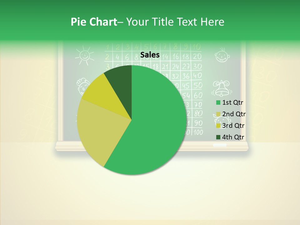 Isolated Mesh Educate PowerPoint Template