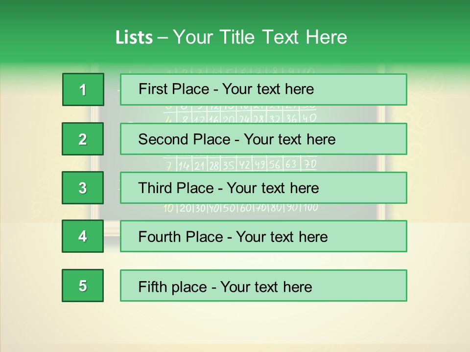 Isolated Mesh Educate PowerPoint Template