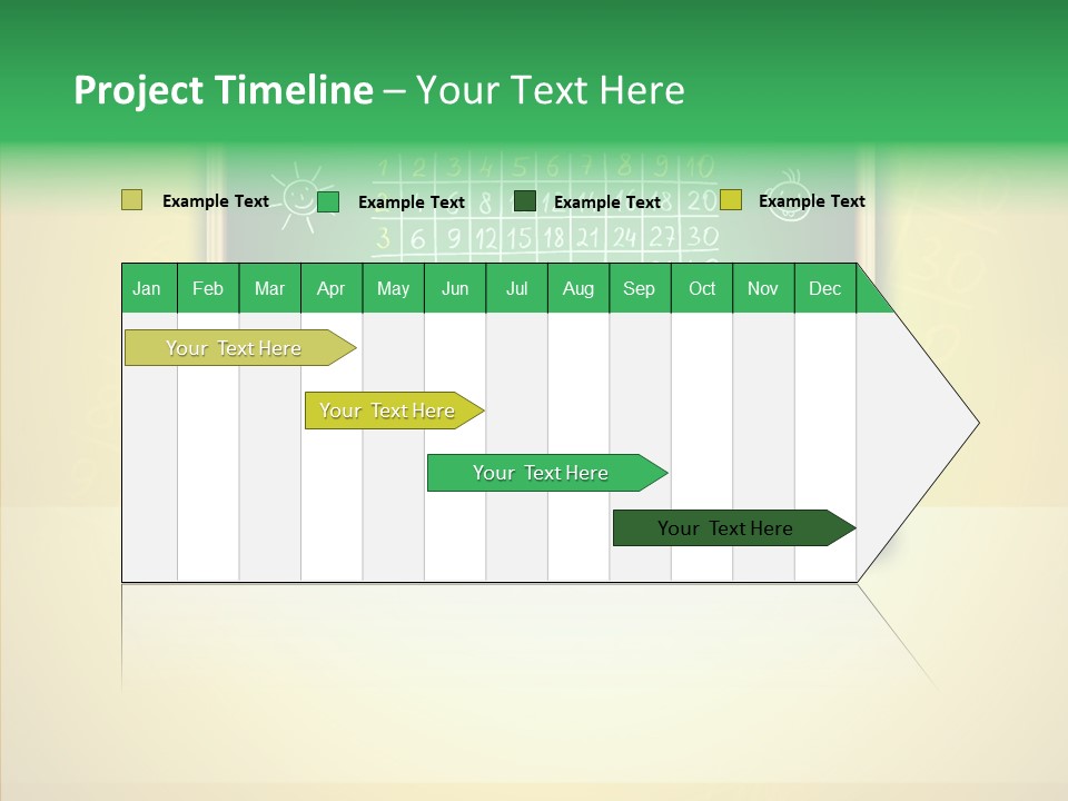 Isolated Mesh Educate PowerPoint Template
