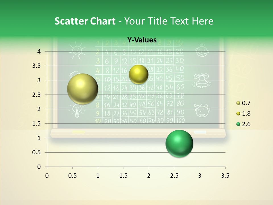 Isolated Mesh Educate PowerPoint Template