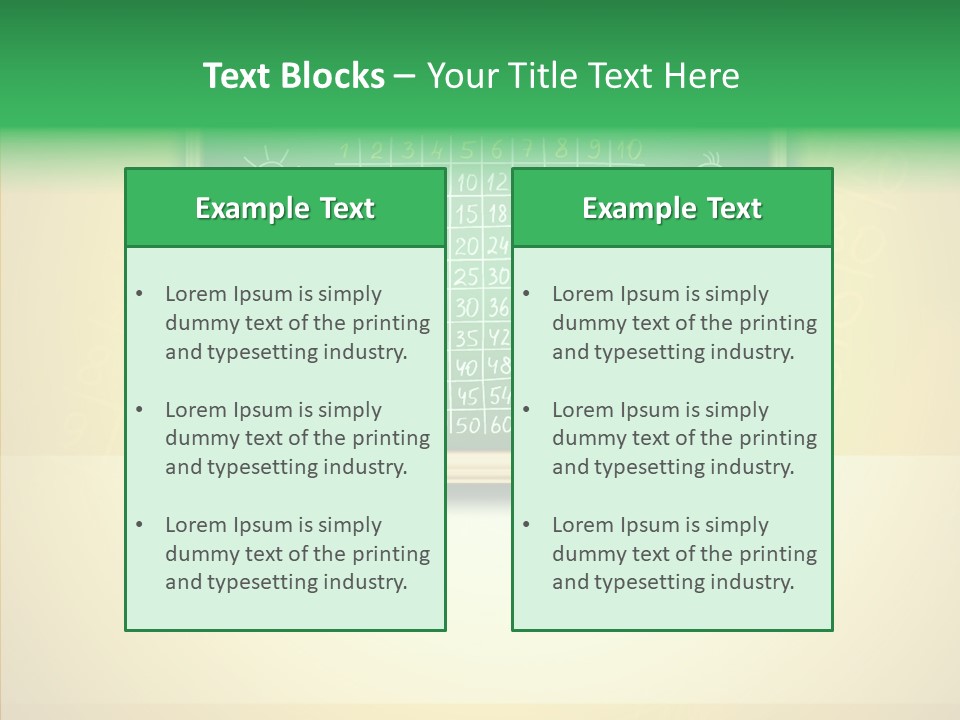 Isolated Mesh Educate PowerPoint Template
