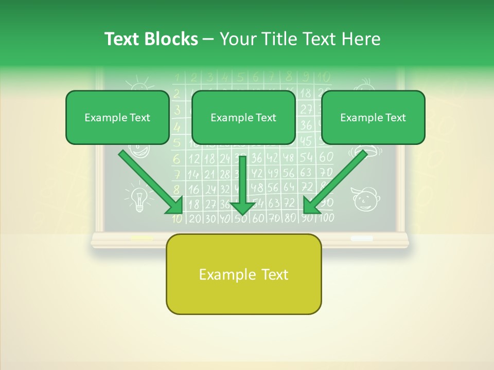 Isolated Mesh Educate PowerPoint Template