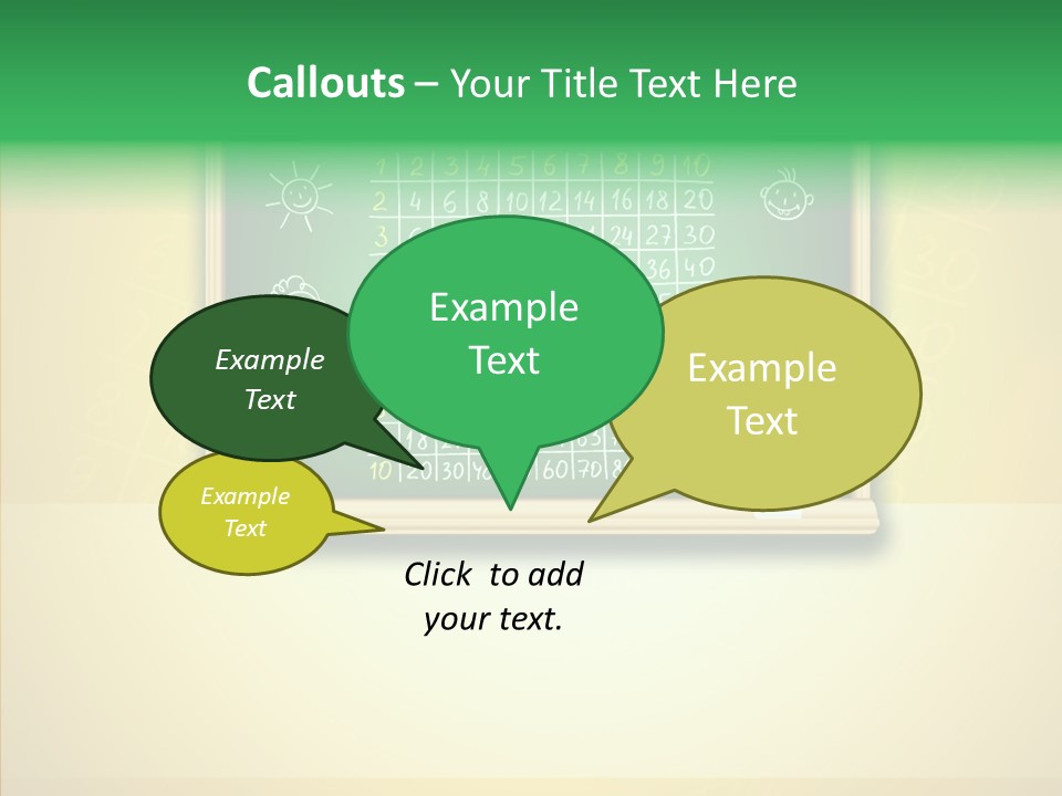 Isolated Mesh Educate PowerPoint Template