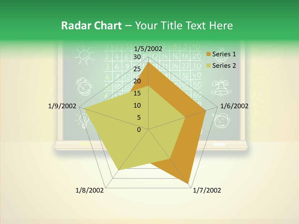 Isolated Mesh Educate PowerPoint Template