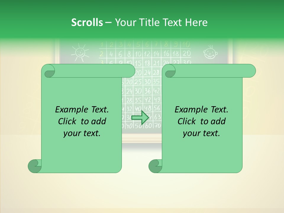 Isolated Mesh Educate PowerPoint Template