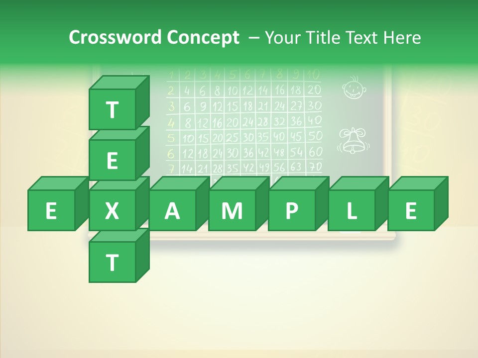Isolated Mesh Educate PowerPoint Template