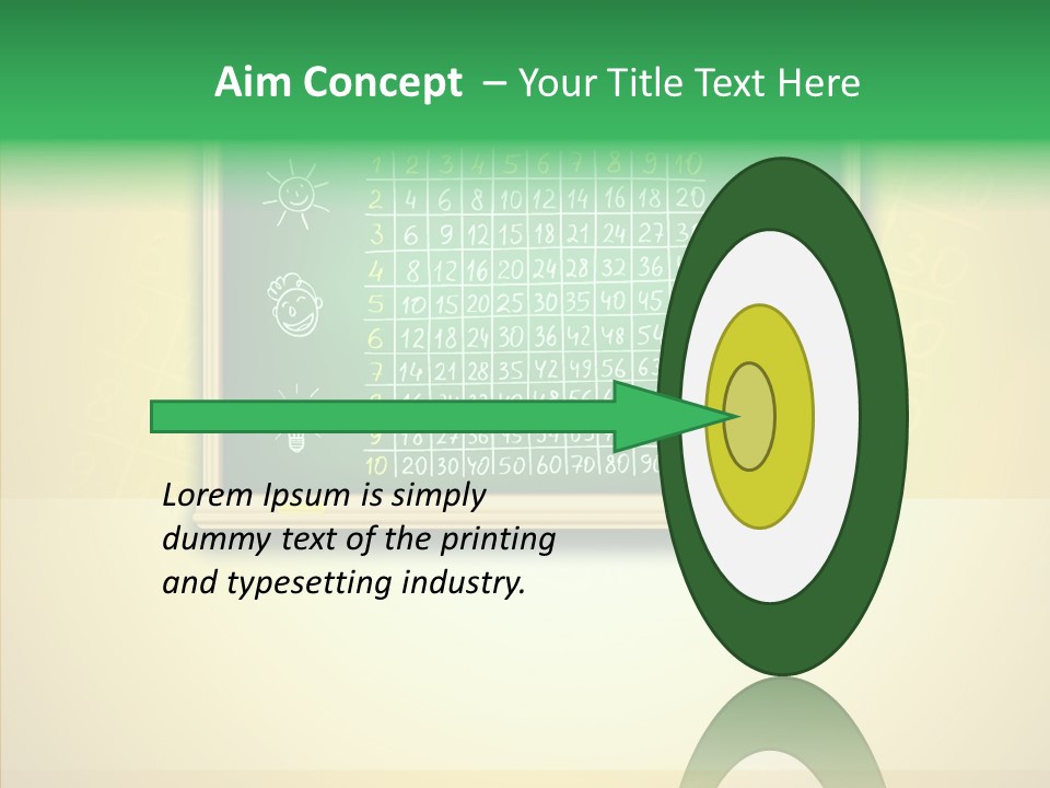 Isolated Mesh Educate PowerPoint Template