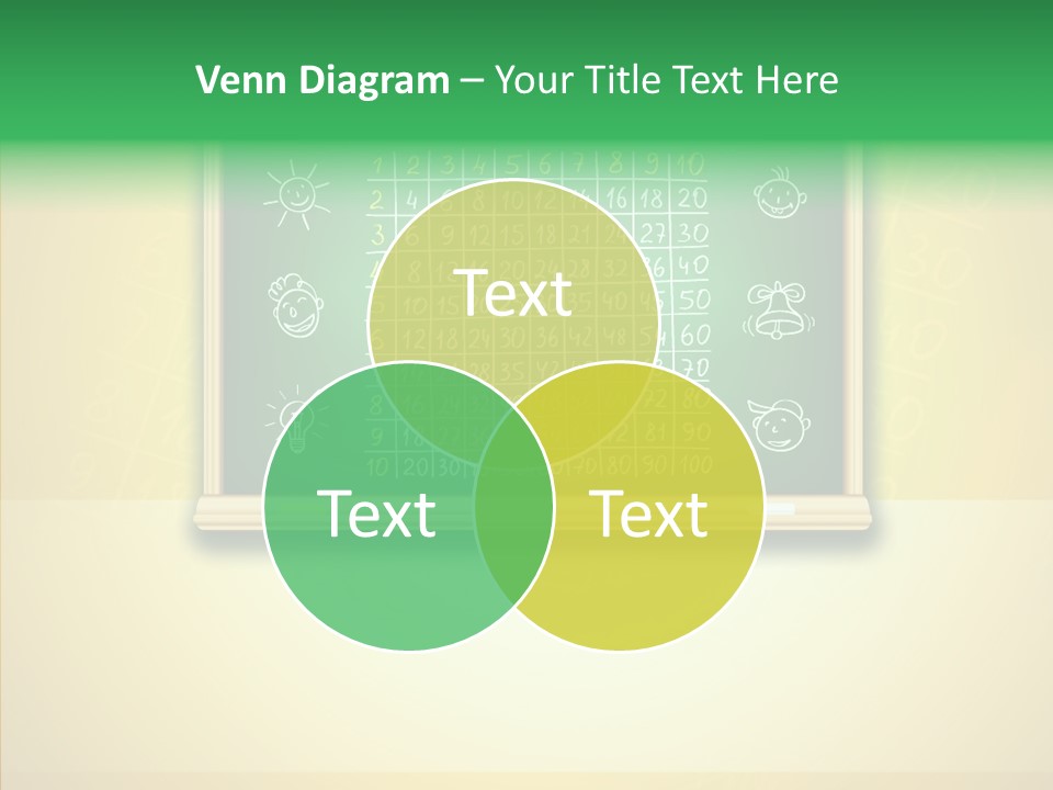 Isolated Mesh Educate PowerPoint Template