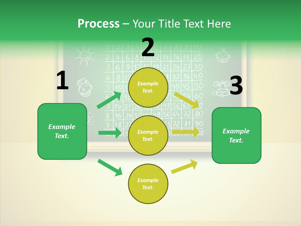 Isolated Mesh Educate PowerPoint Template
