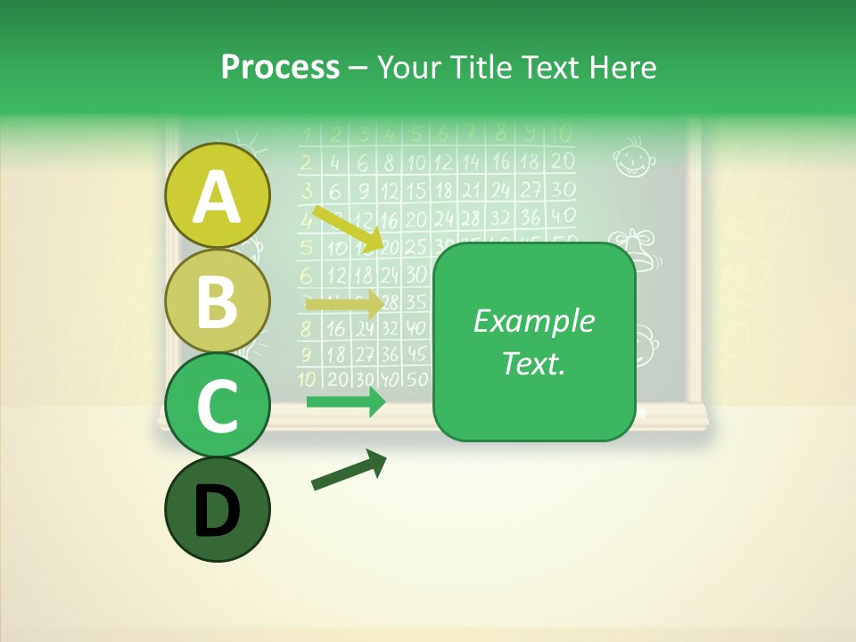 Isolated Mesh Educate PowerPoint Template