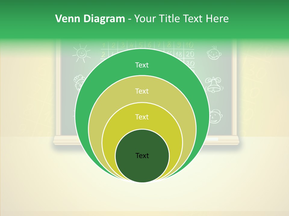 Isolated Mesh Educate PowerPoint Template