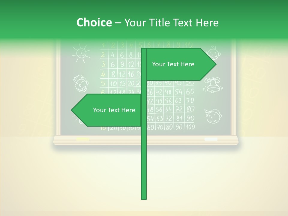 Isolated Mesh Educate PowerPoint Template