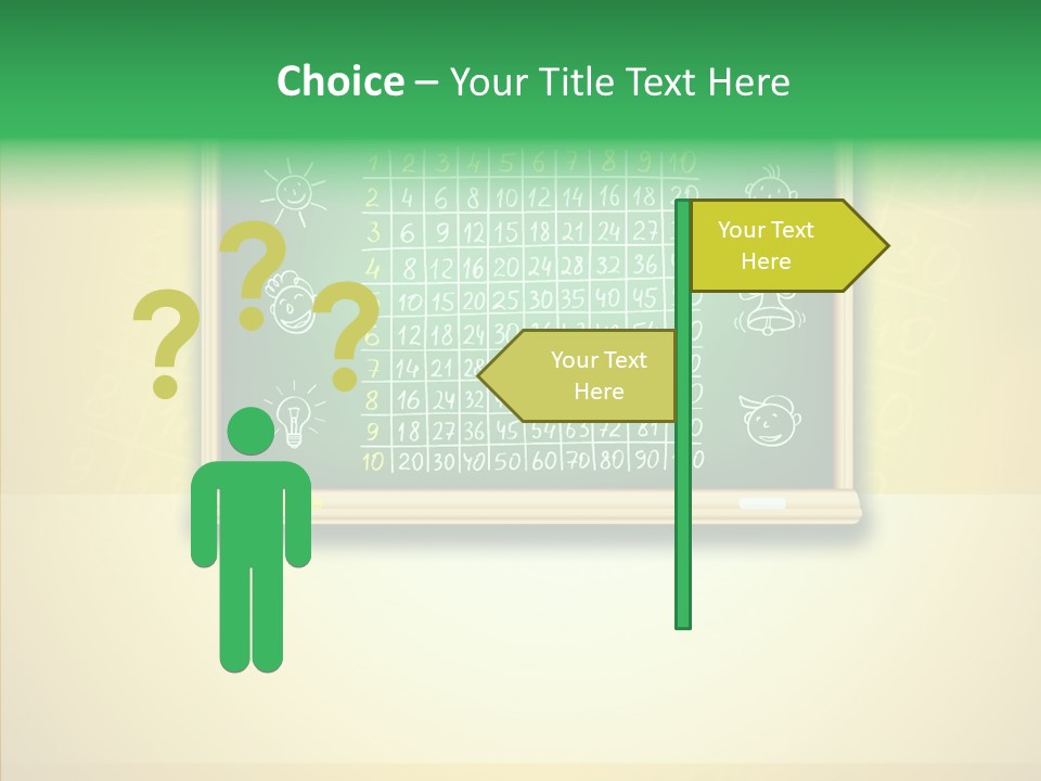 Isolated Mesh Educate PowerPoint Template
