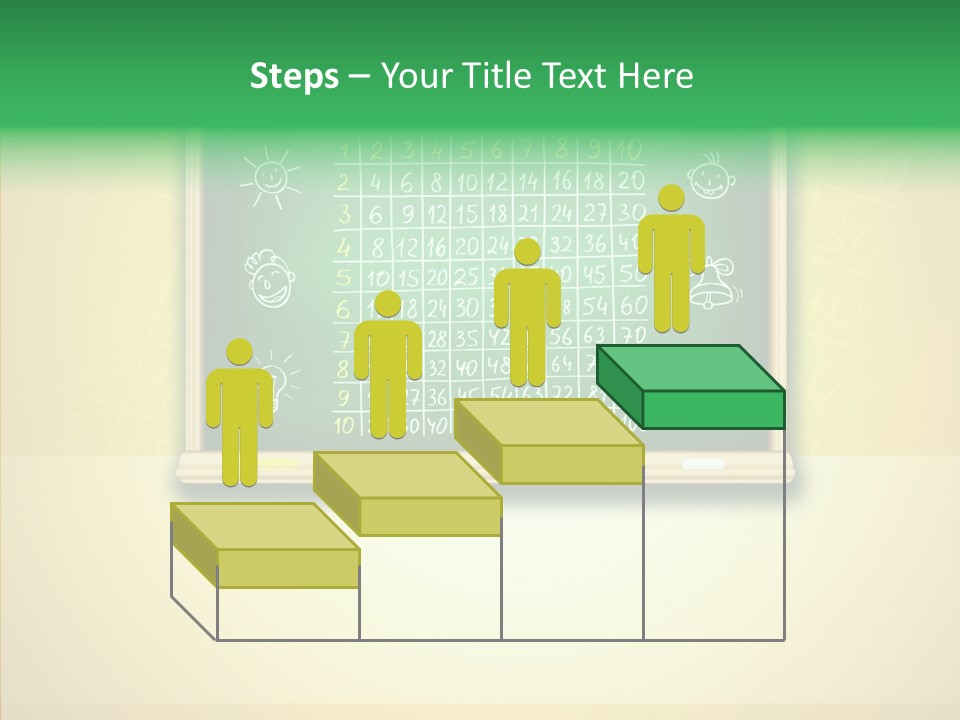 Isolated Mesh Educate PowerPoint Template