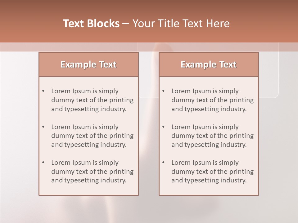 Power Isolated Focus PowerPoint Template