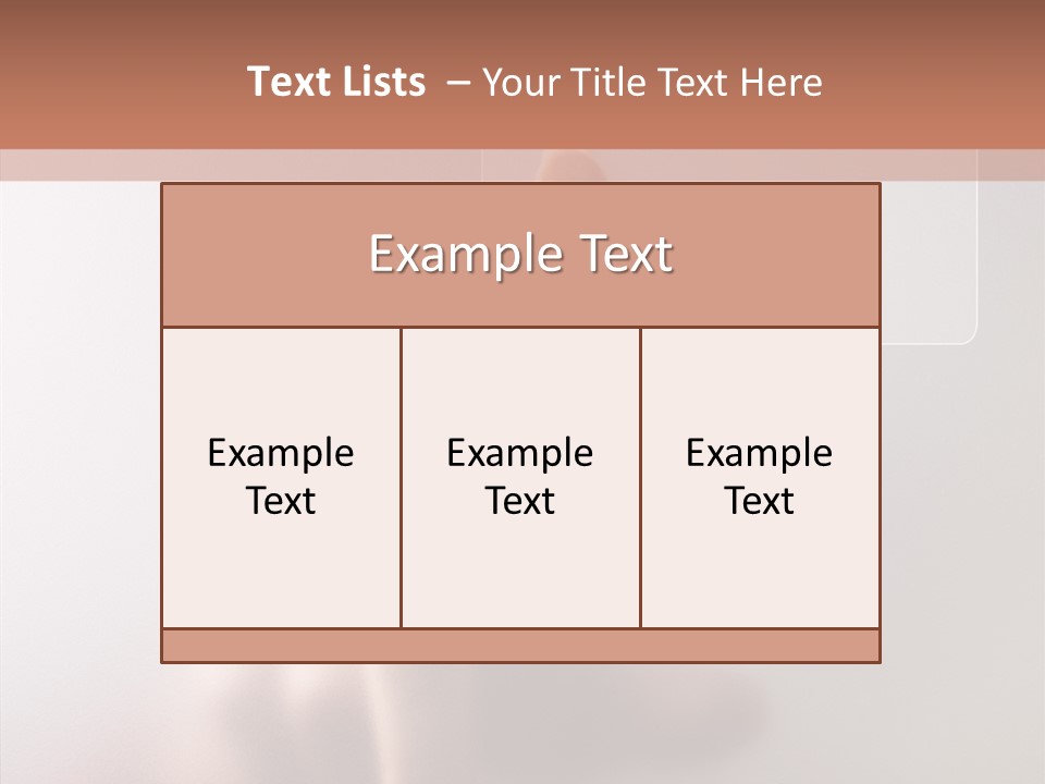 Power Isolated Focus PowerPoint Template