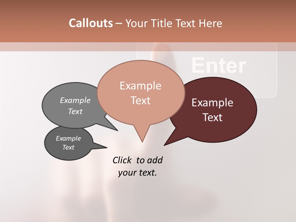 Power Isolated Focus PowerPoint Template