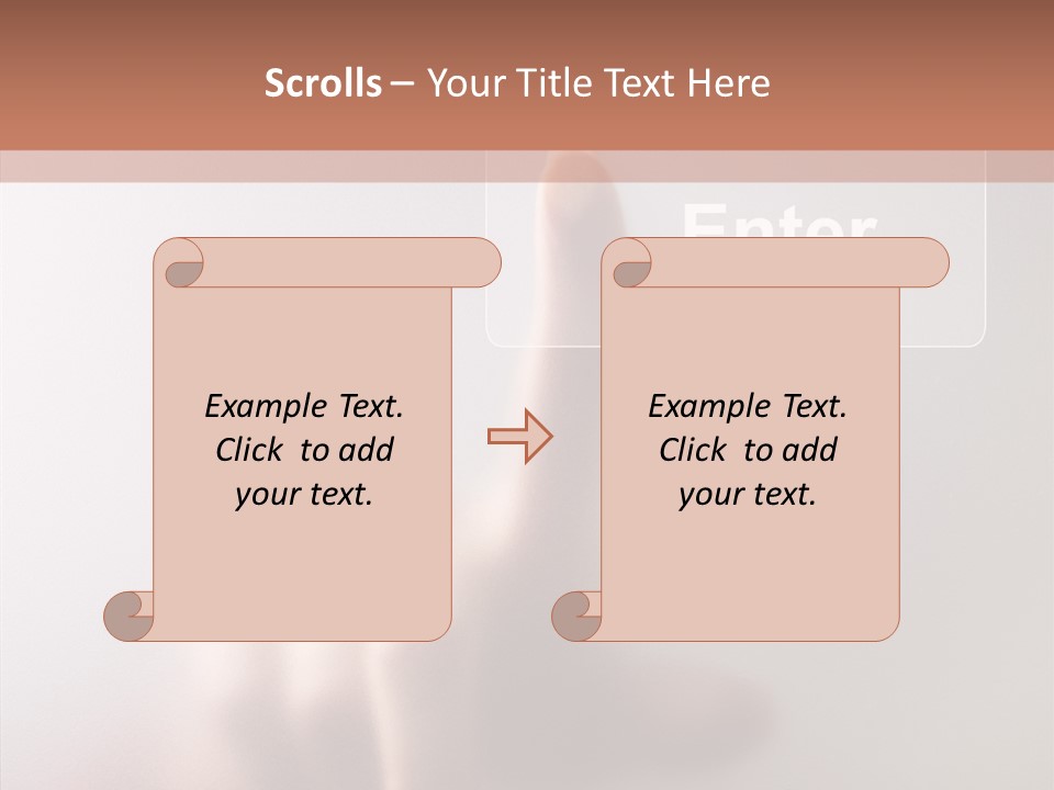 Power Isolated Focus PowerPoint Template