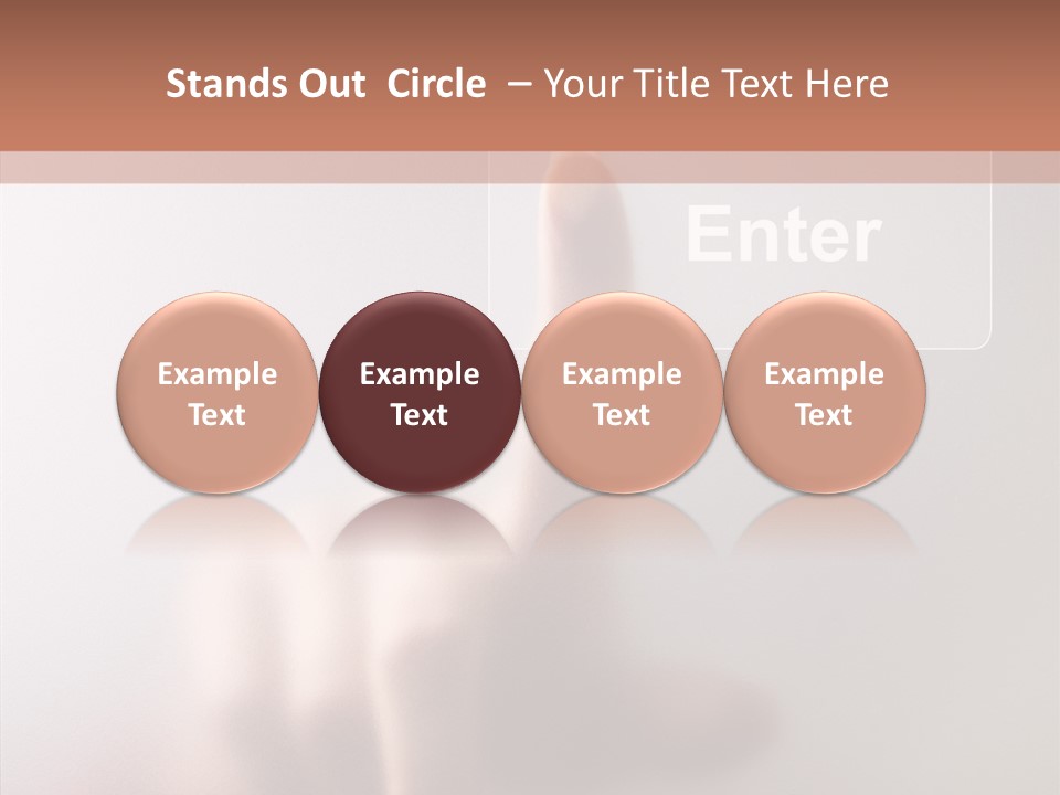 Power Isolated Focus PowerPoint Template