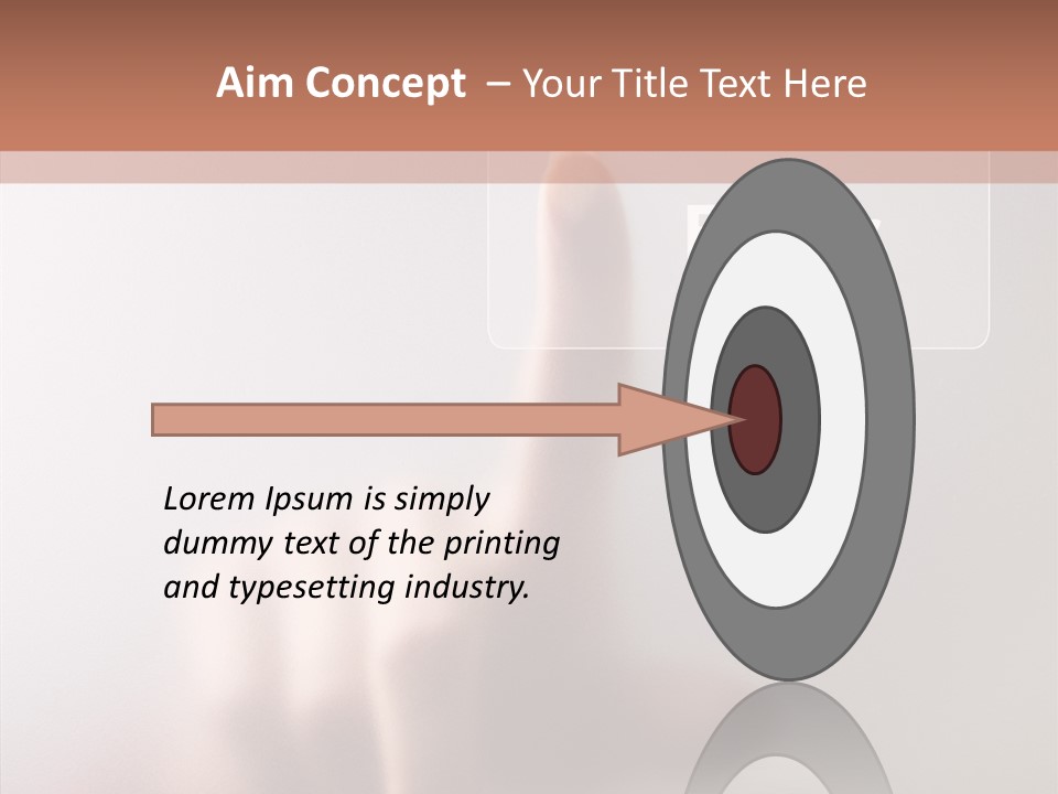 Power Isolated Focus PowerPoint Template