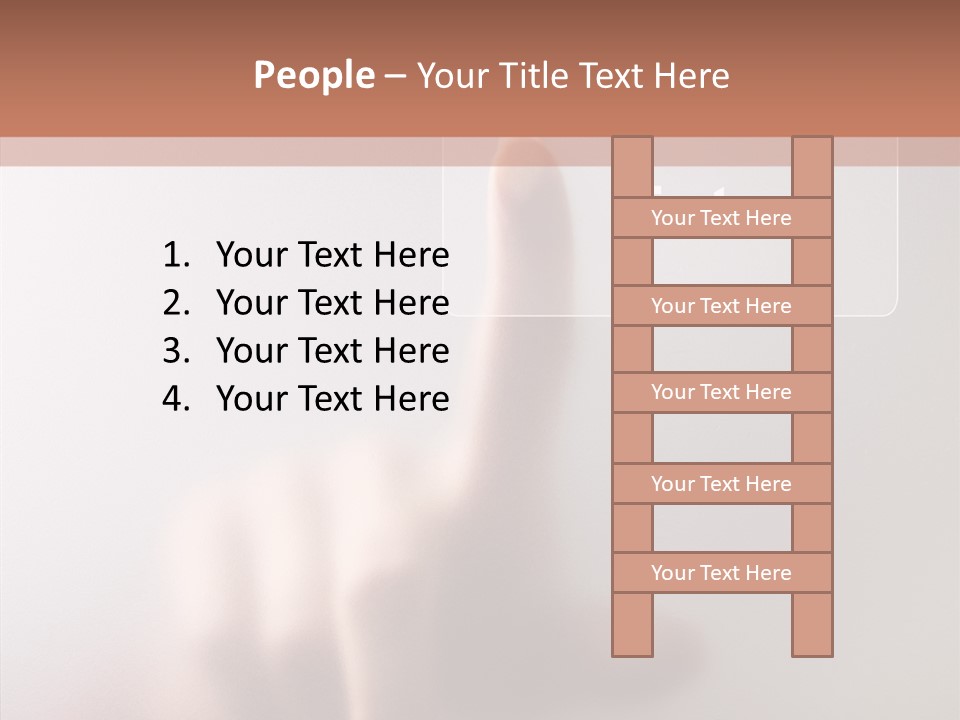 Power Isolated Focus PowerPoint Template