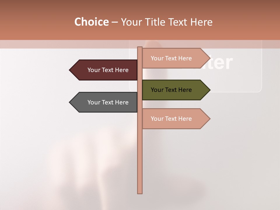 Power Isolated Focus PowerPoint Template