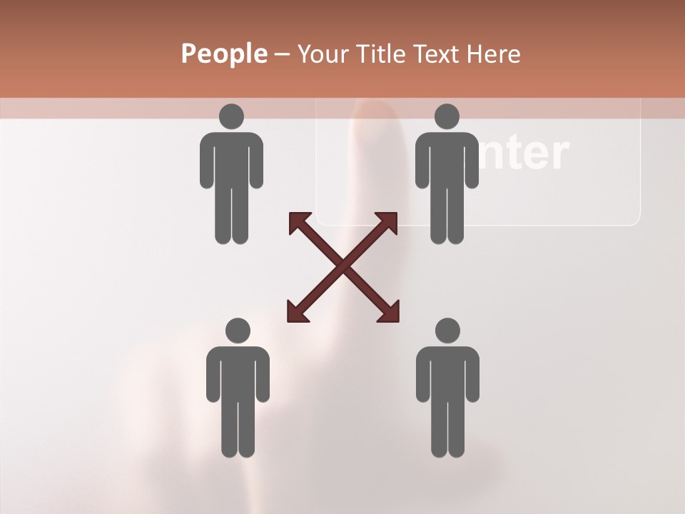 Power Isolated Focus PowerPoint Template