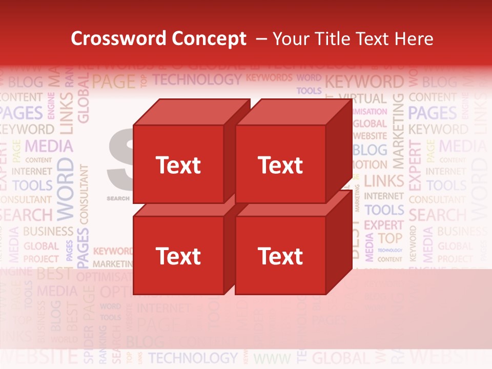 Submit Optimization Looking PowerPoint Template