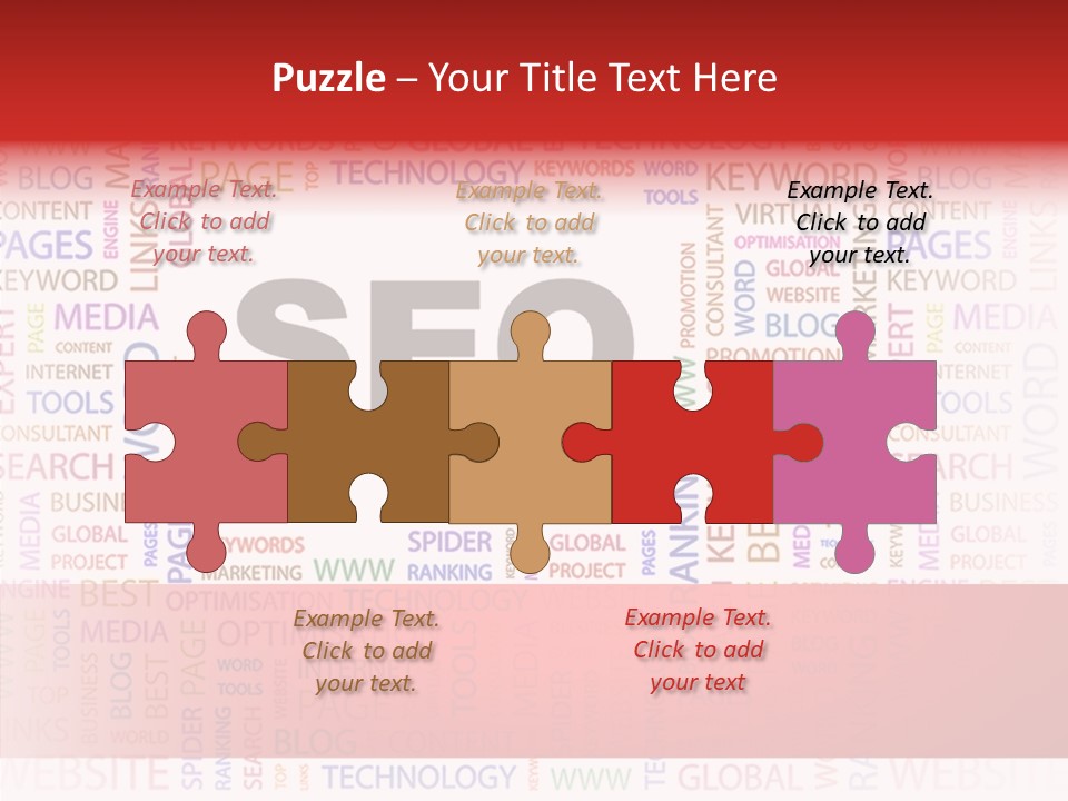 Submit Optimization Looking PowerPoint Template
