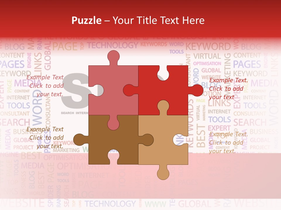 Submit Optimization Looking PowerPoint Template