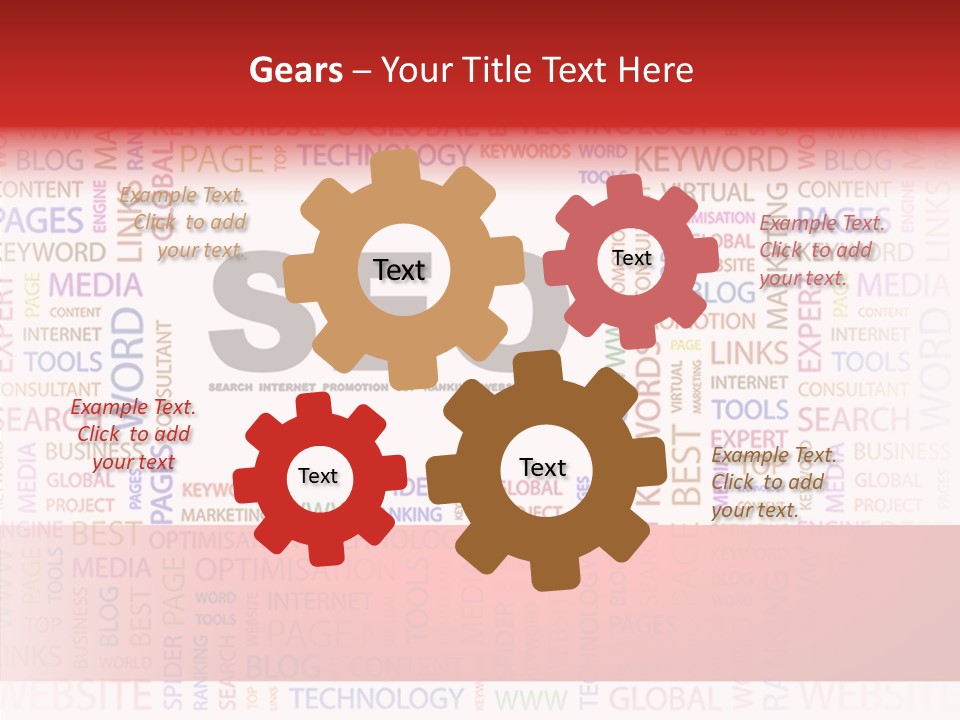 Submit Optimization Looking PowerPoint Template