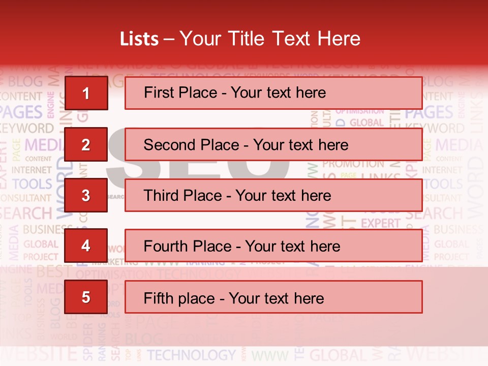 Submit Optimization Looking PowerPoint Template