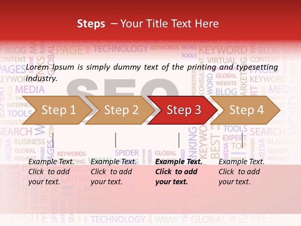 Submit Optimization Looking PowerPoint Template