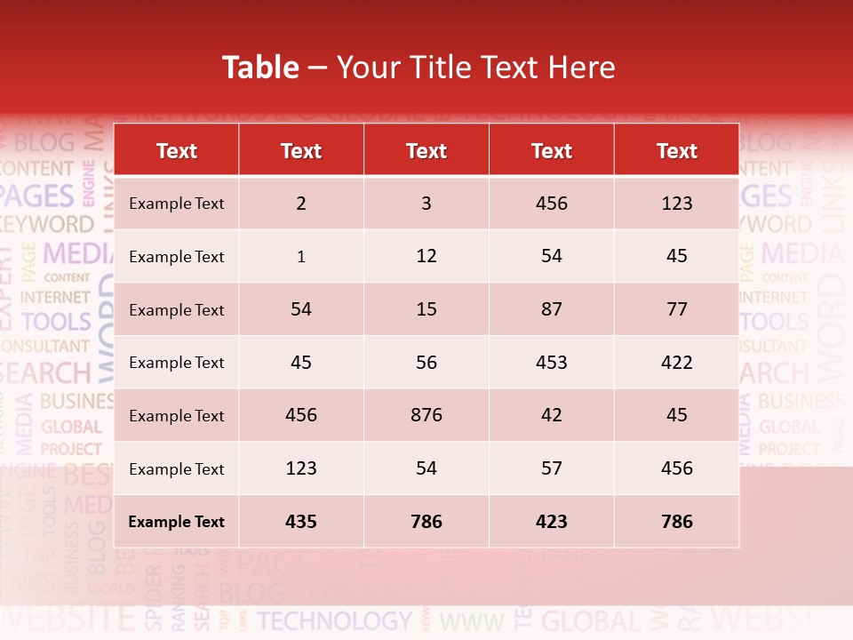 Submit Optimization Looking PowerPoint Template