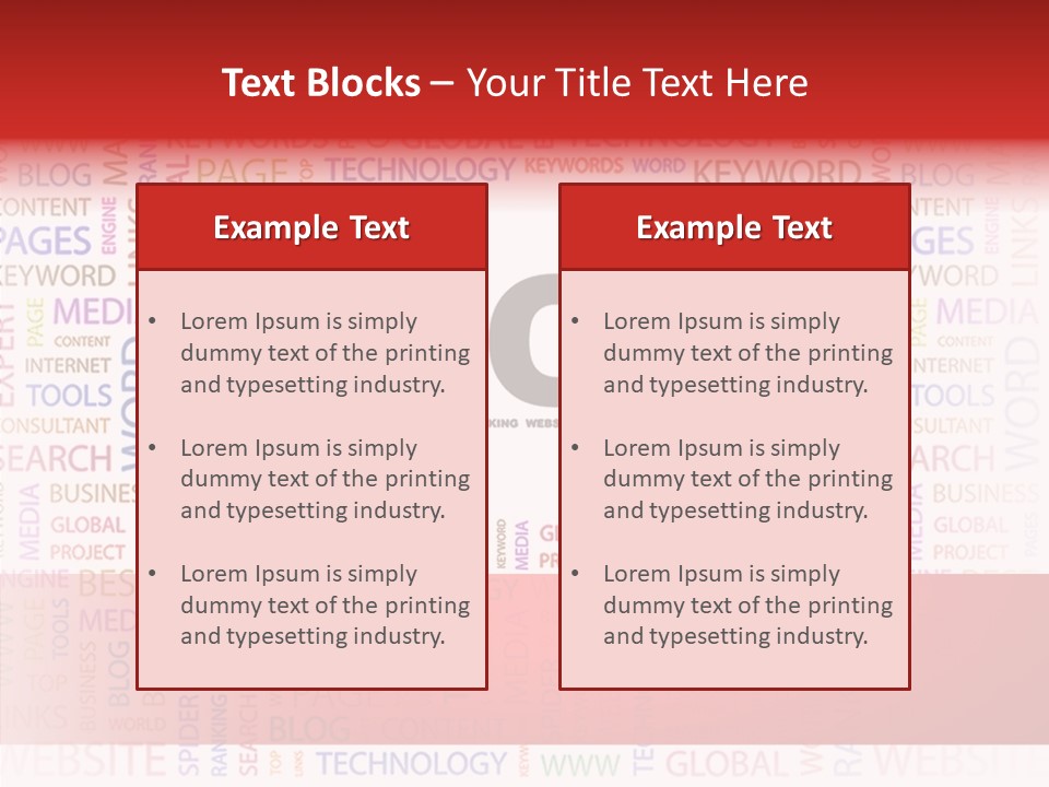 Submit Optimization Looking PowerPoint Template