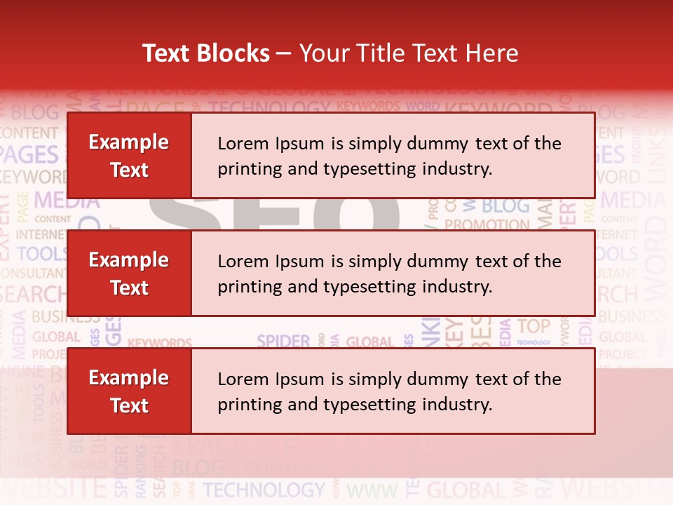 Submit Optimization Looking PowerPoint Template