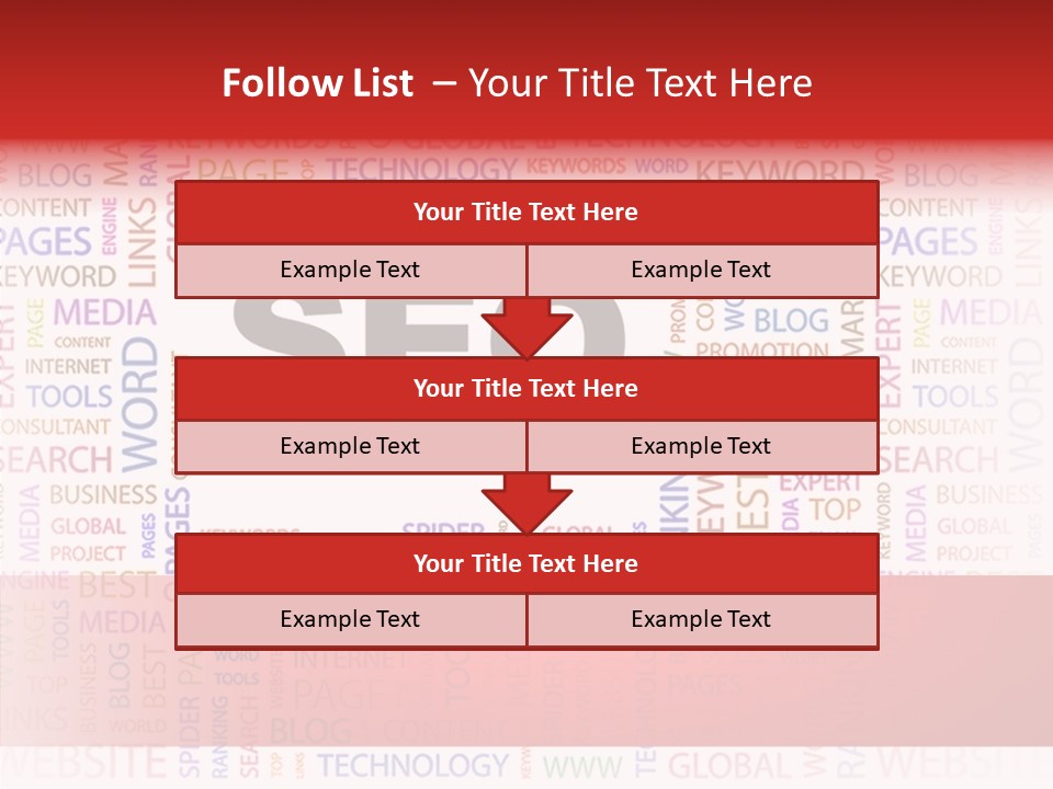 Submit Optimization Looking PowerPoint Template