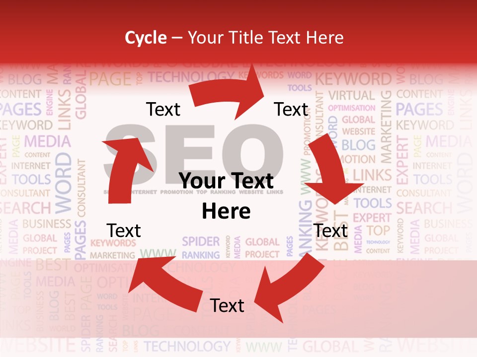Submit Optimization Looking PowerPoint Template