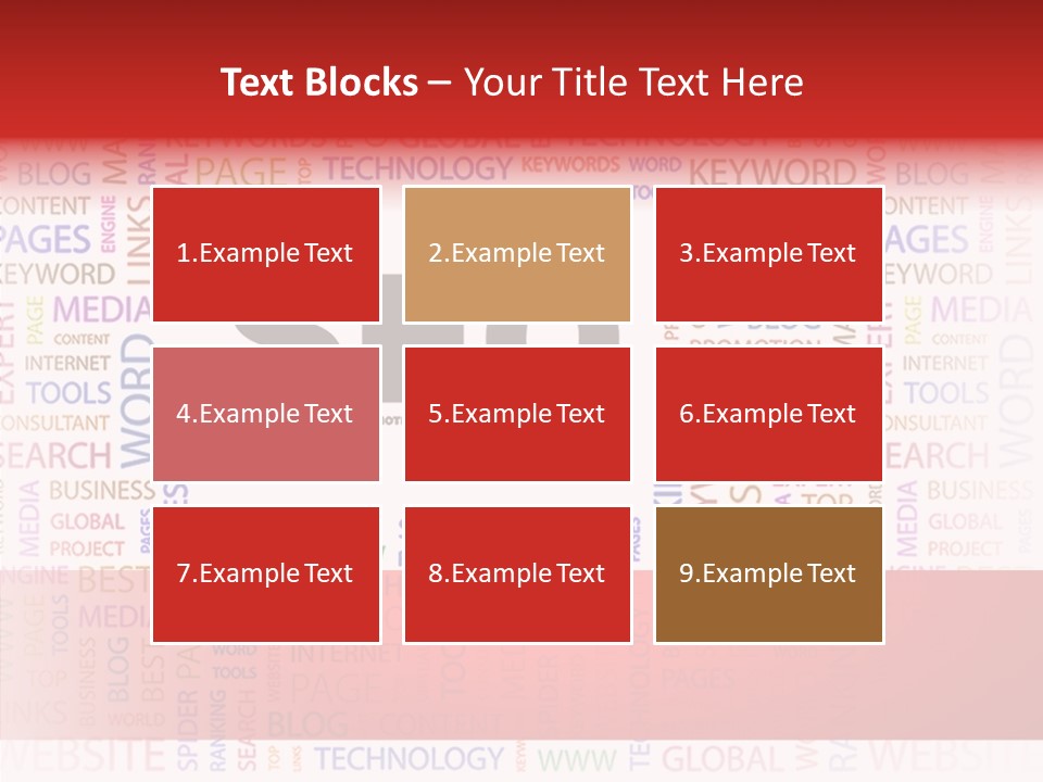 Submit Optimization Looking PowerPoint Template