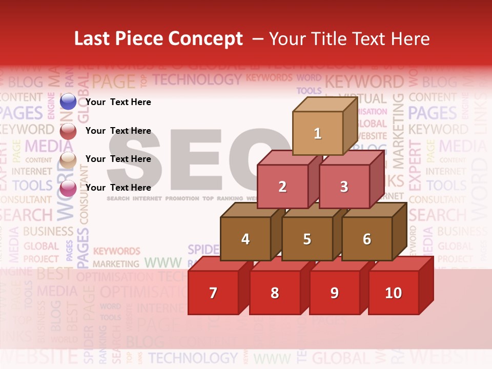 Submit Optimization Looking PowerPoint Template
