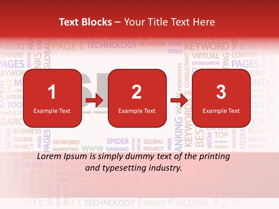 Submit Optimization Looking PowerPoint Template