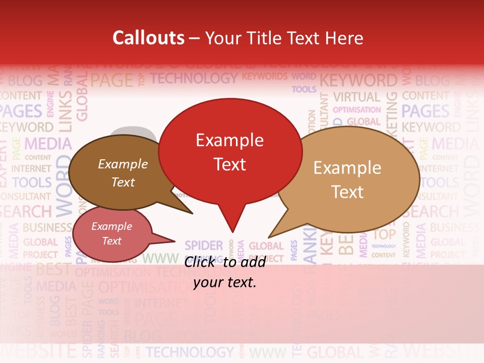 Submit Optimization Looking PowerPoint Template