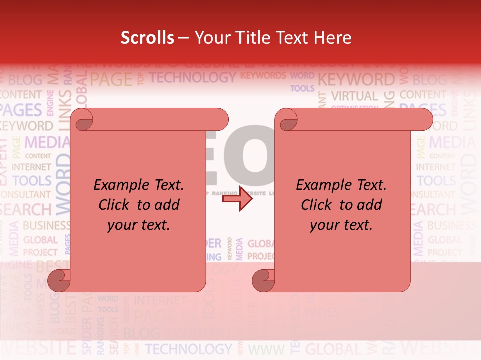 Submit Optimization Looking PowerPoint Template