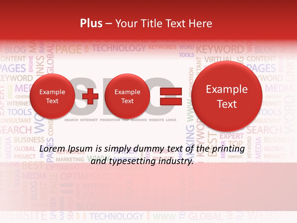 Submit Optimization Looking PowerPoint Template