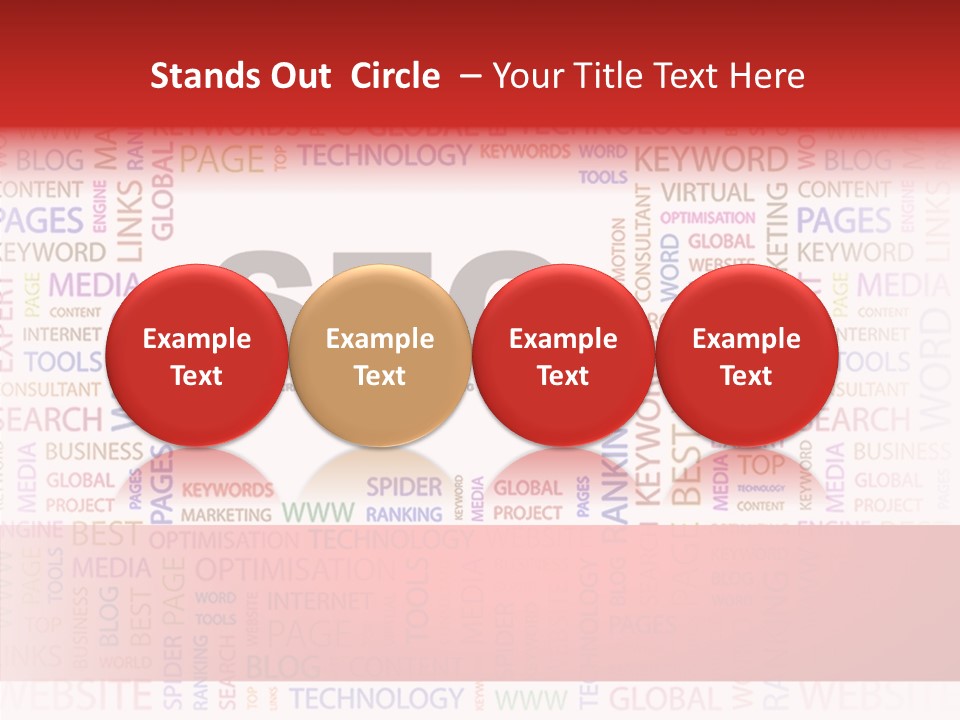 Submit Optimization Looking PowerPoint Template
