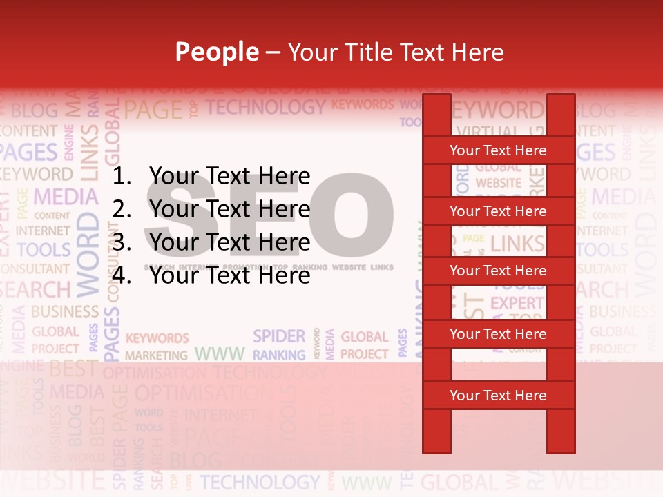 Submit Optimization Looking PowerPoint Template